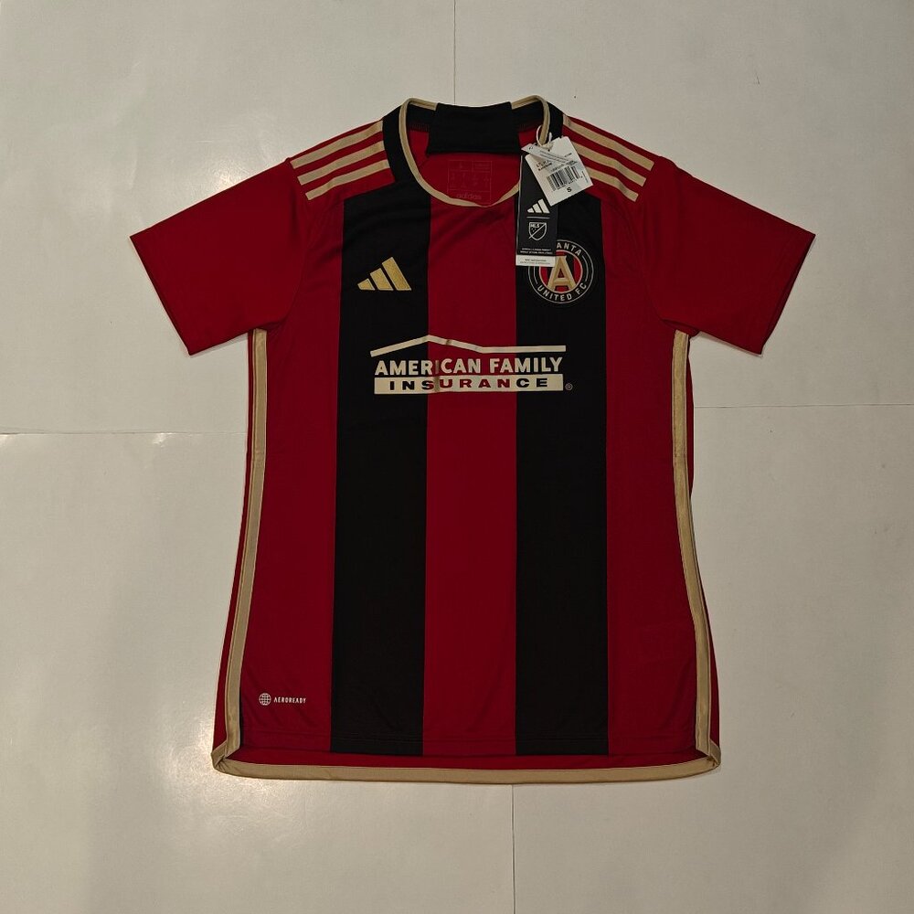 Women's Atlanta United FC 2023/24 Home Jersey Sizes S - XL adidas NWT MLS Soccer